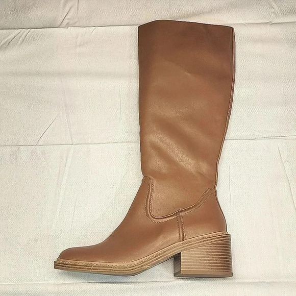 COPY - STEVE WOMEN'S BROWN CALDA KNEE HIGH BOOT BRAND NEW WITH OUT BOX SIZE 8 M - Picture 1 of 13